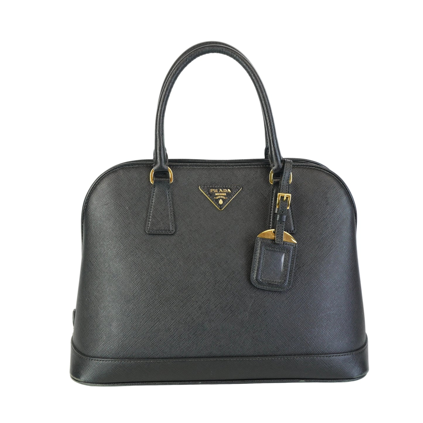 Prada Saffiano Lux Promenade Bag GHW Medium