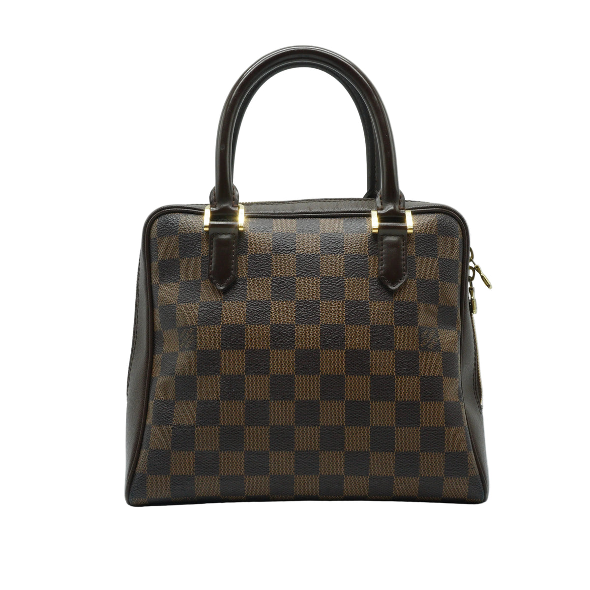 Louis Vuitton	Damier Ebene Brera Handbag Medium GHW