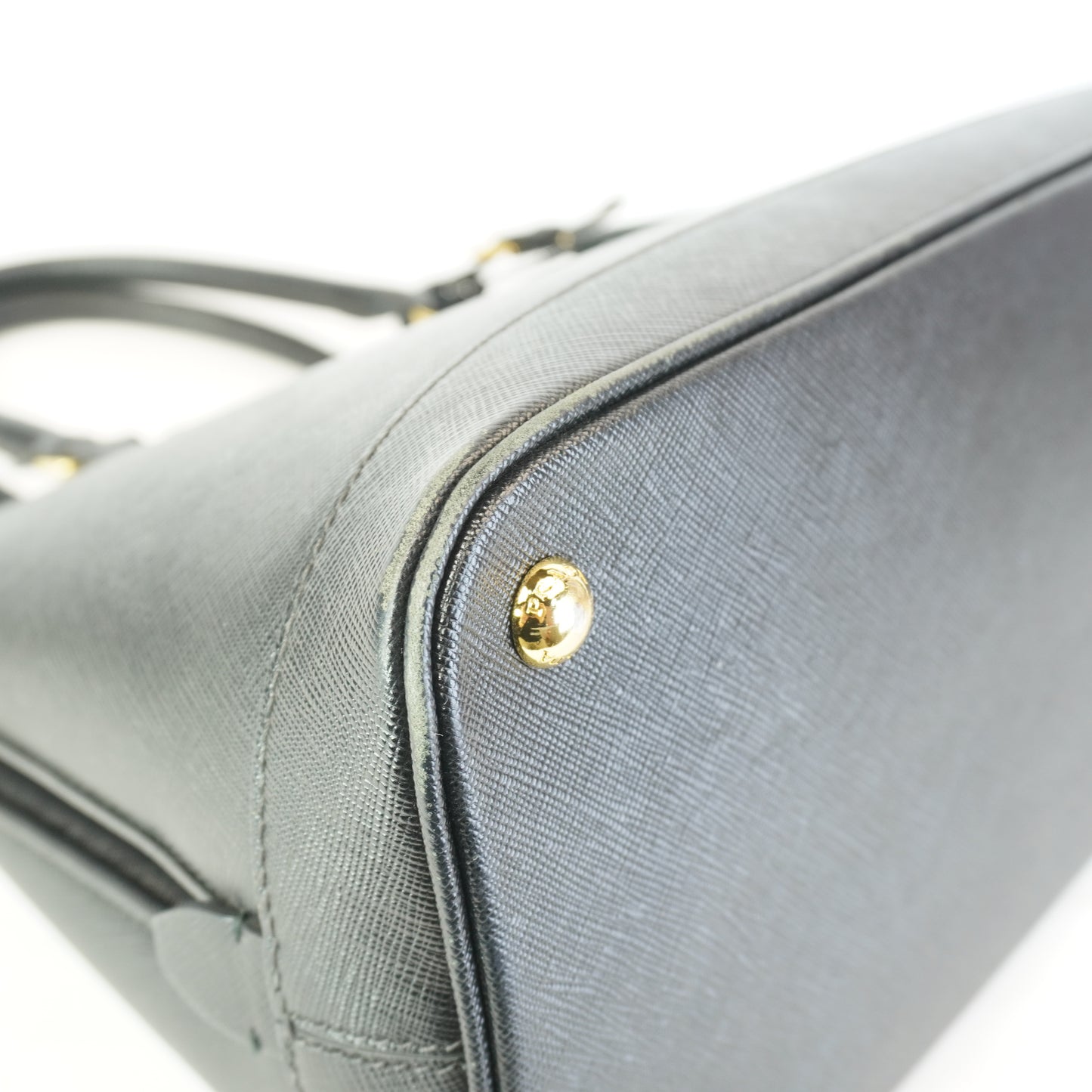 Prada Saffiano Lux Promenade Bag GHW Medium