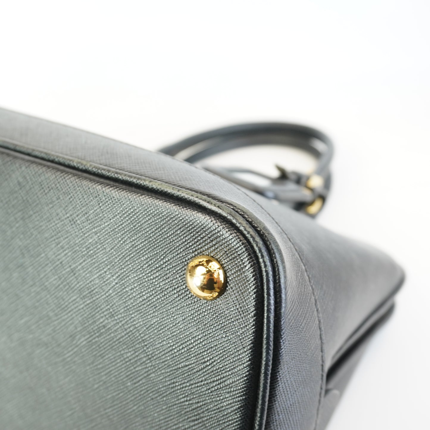 Prada Saffiano Lux Promenade Bag GHW Medium