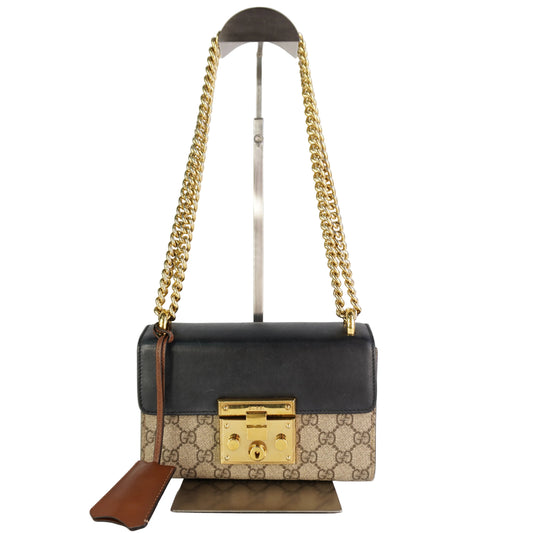 Gucci Padlock GG Supreme Shoulder Bag