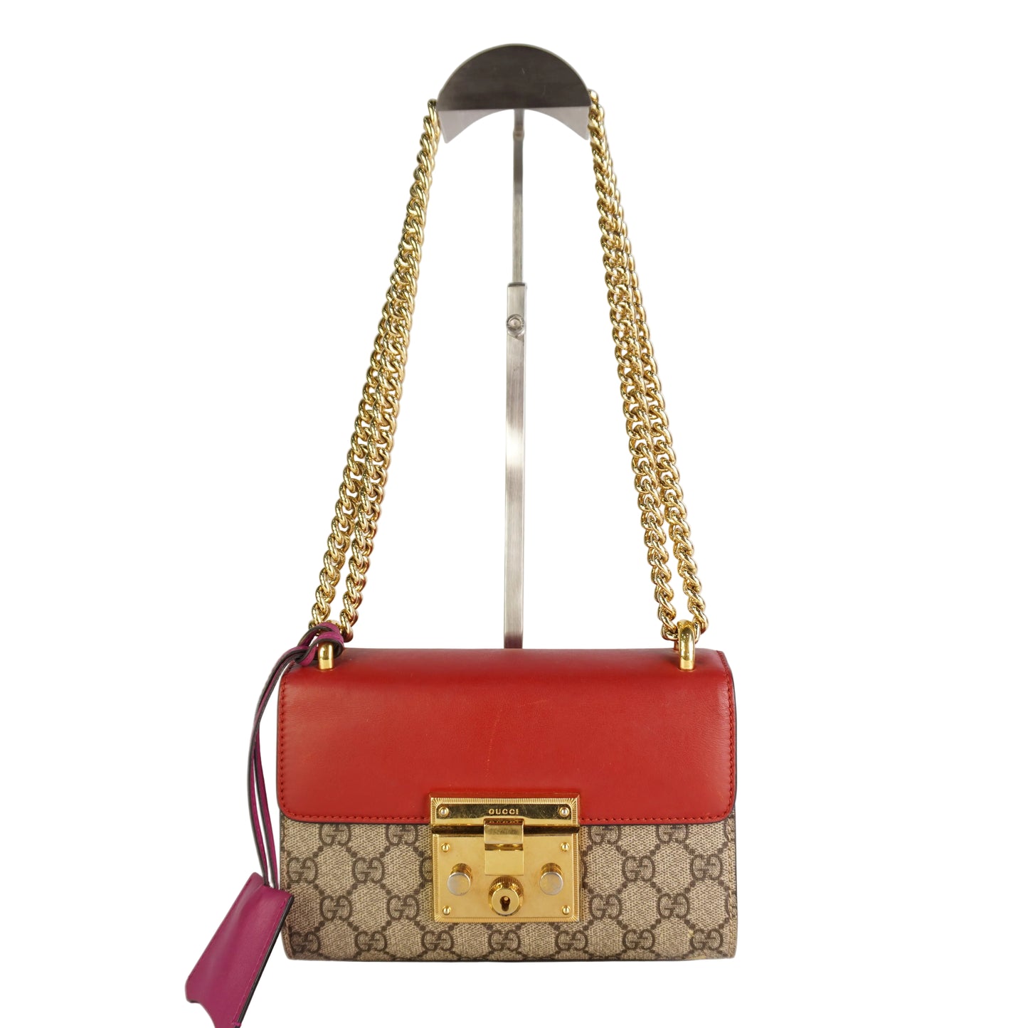 Gucci Interlocking Red & Pink