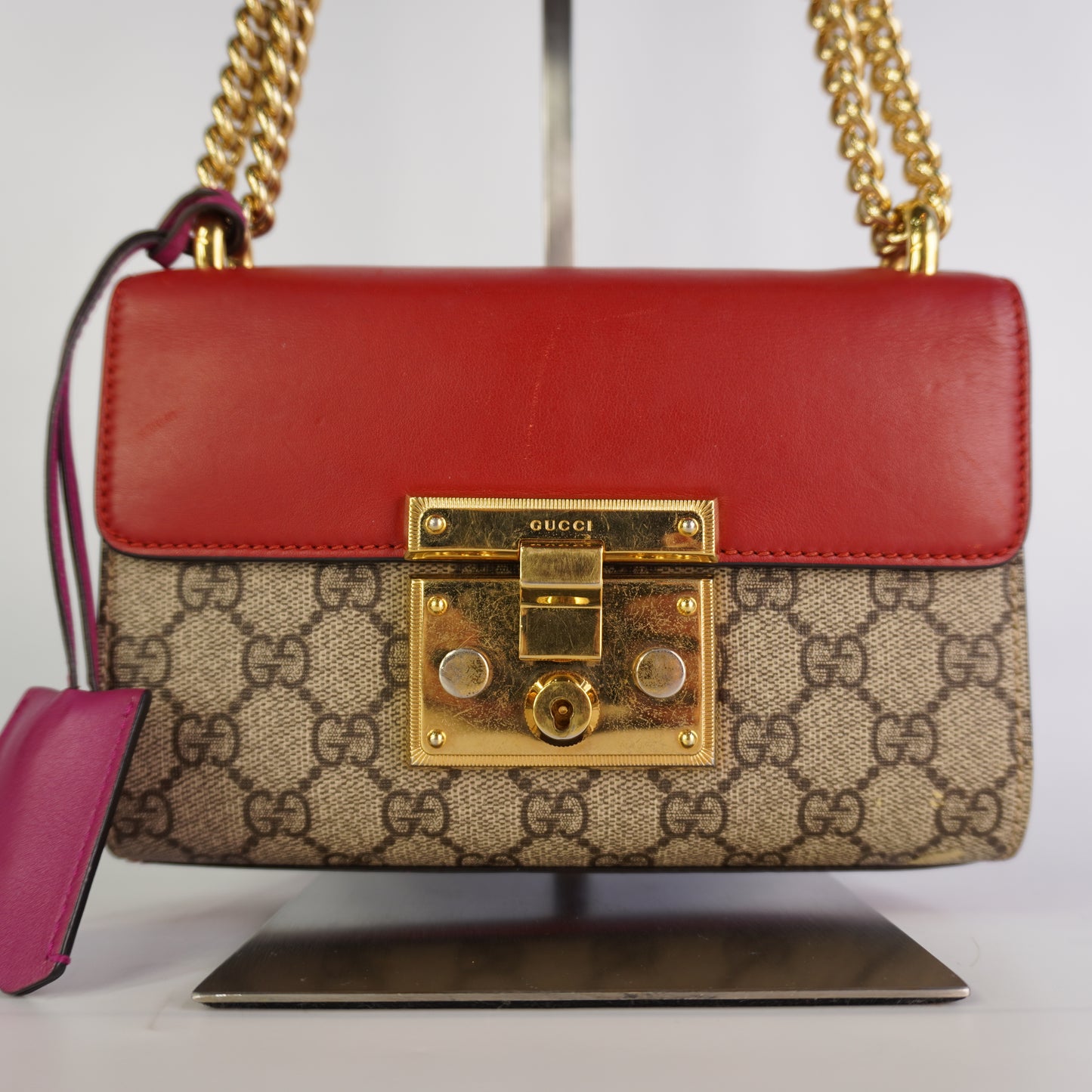Gucci Interlocking Red & Pink