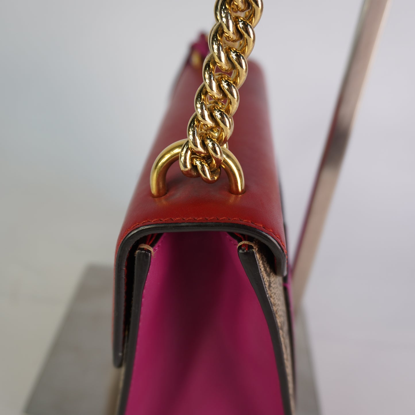 Gucci Interlocking Red & Pink