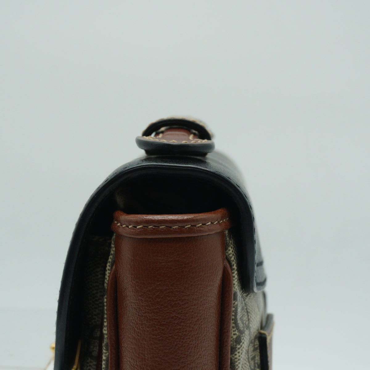 Gucci Padlock Small Brown/ Blue GG Canvas GHW