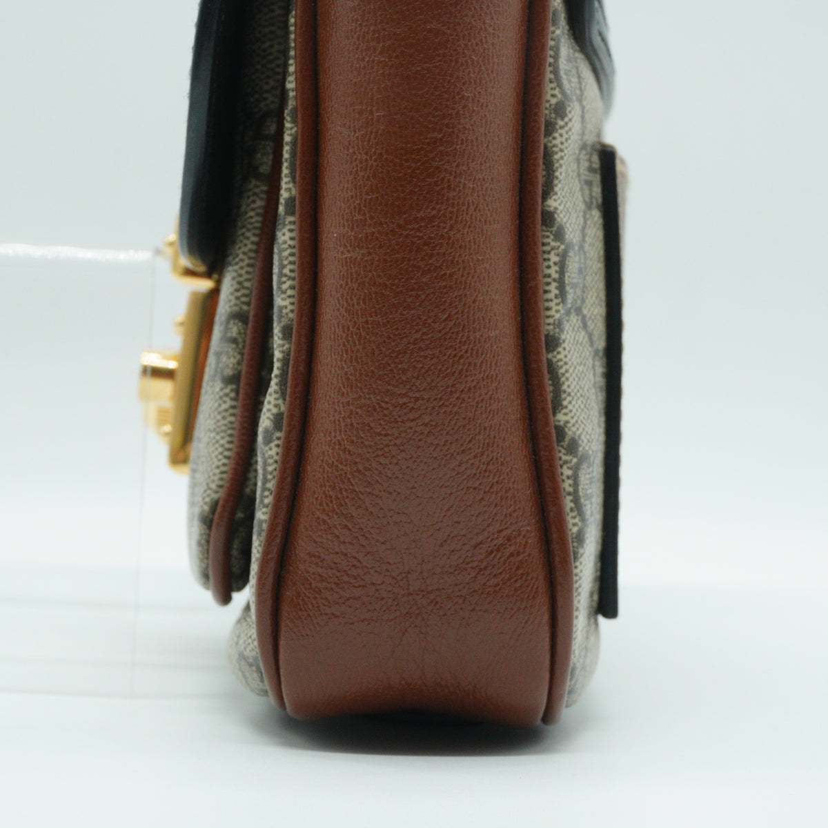 Gucci Padlock Small Brown/ Blue GG Canvas GHW