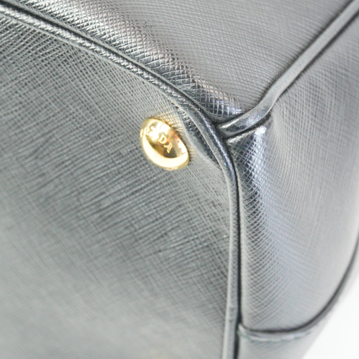 Prada Galleria Medium Saffiano Black GHW