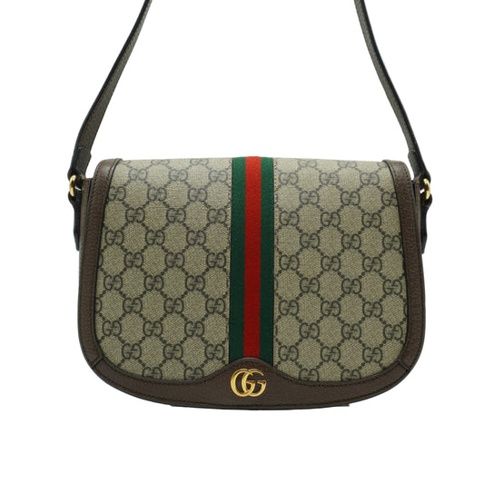 Gucci Ophidia GG Supreme Shoulder Bag small GHW