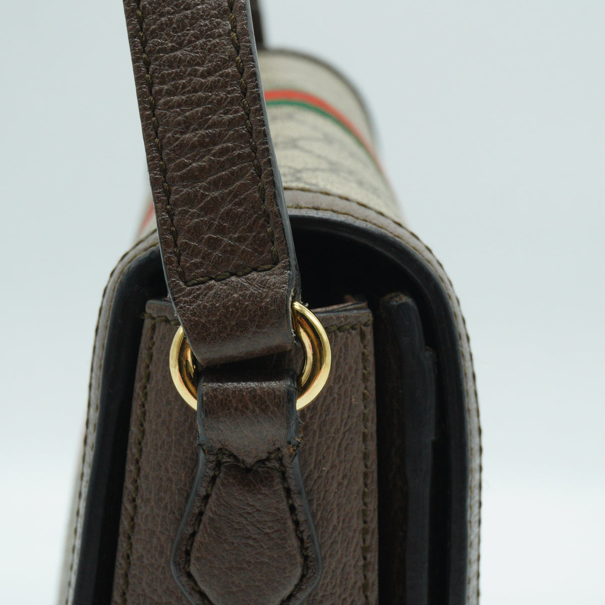 Gucci Ophidia GG Supreme Shoulder Bag small GHW