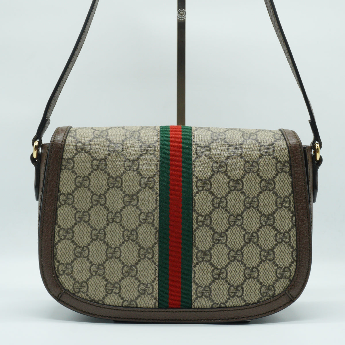 Gucci Ophidia GG Supreme Shoulder Bag small GHW