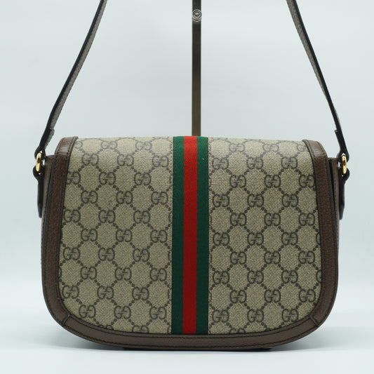 Gucci Ophidia GG Supreme Shoulder Bag small GHW