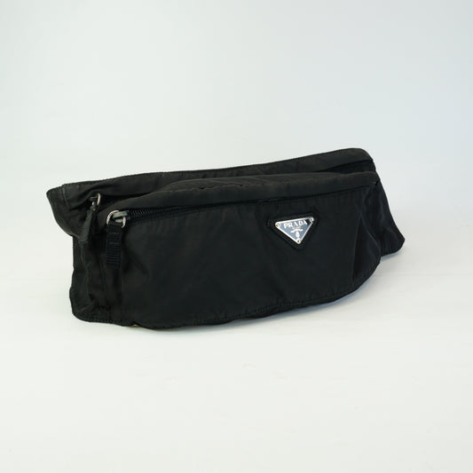 Prada Nylon Beltbag Black Large SHW