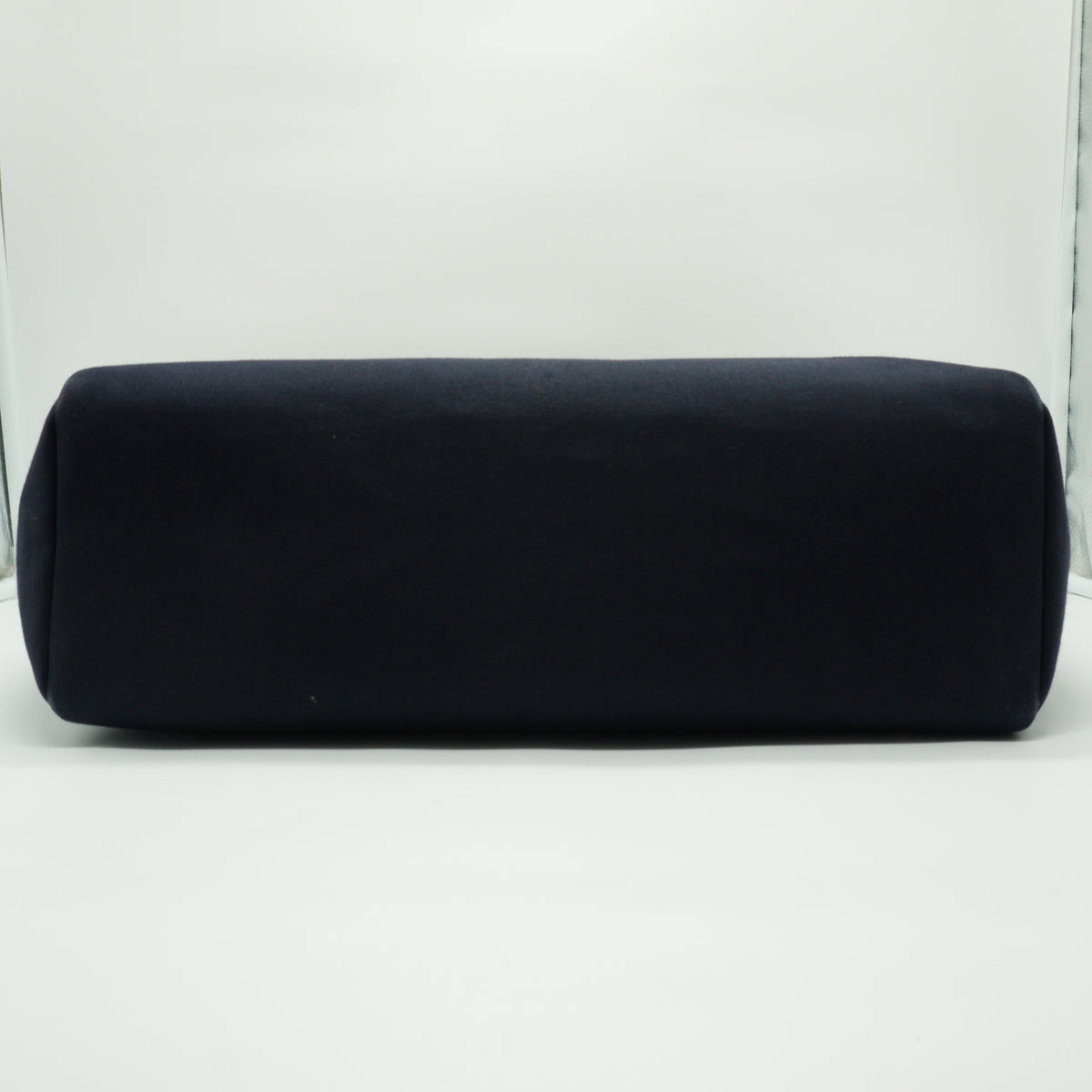 Hermes	Herbag Cabas Large Navy Blue Canvas and Leather SHW
