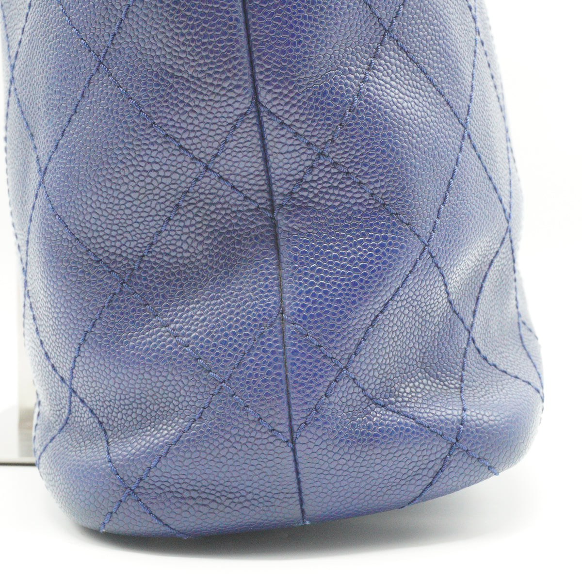 Chanel Shopping Fever Tote Medium Blue SHW