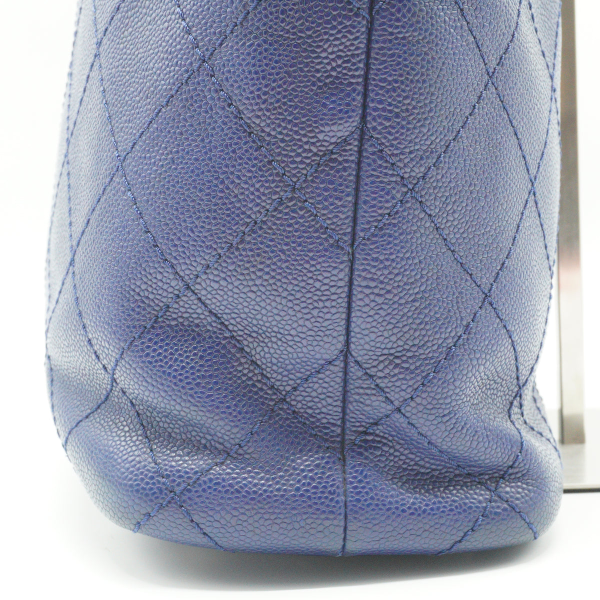 Chanel Shopping Fever Tote Medium Blue SHW
