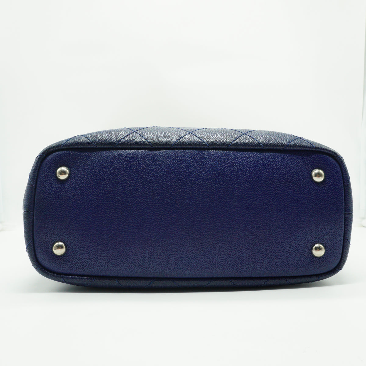 Chanel Shopping Fever Tote Medium Blue SHW