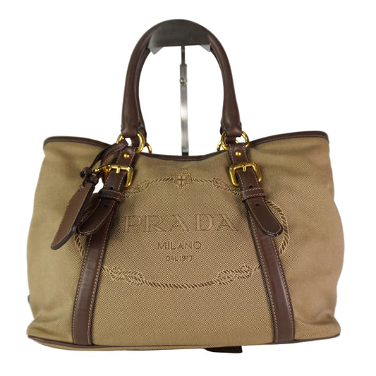 Prada Jacquard Tote