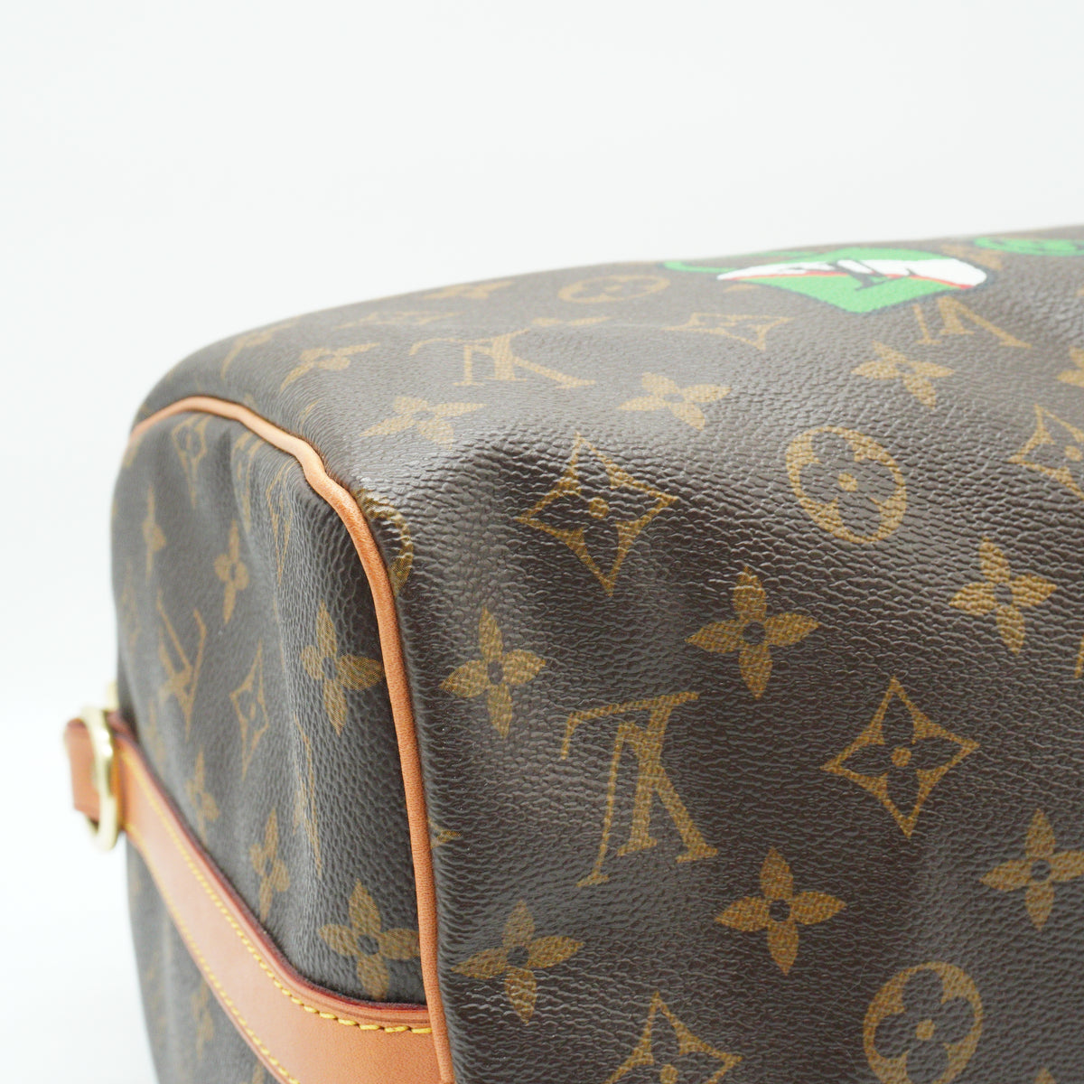 Louis Vuitton	Speedy Bandouliere 30 Monogram Patches GHW