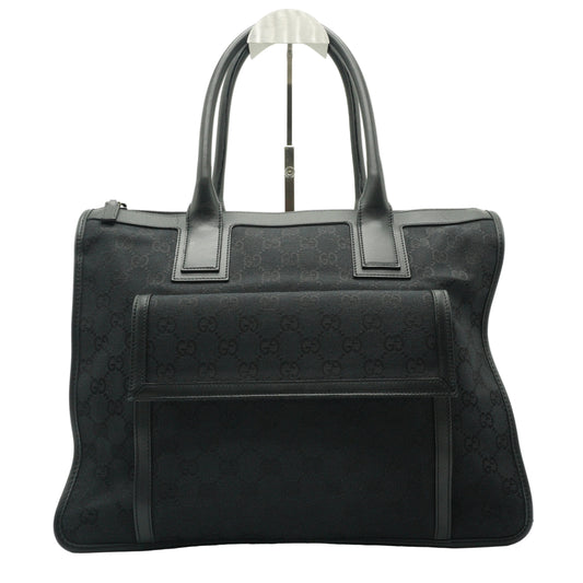 Gucci	GG Canvas Tote Bag Large Black MHW