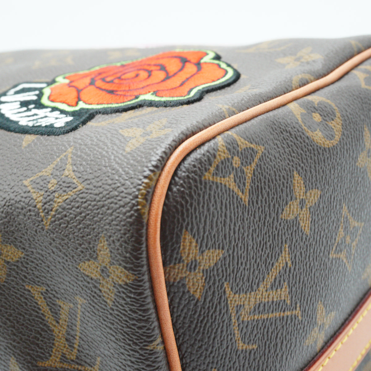 Louis Vuitton	Speedy Bandouliere 30 Monogram Patches GHW