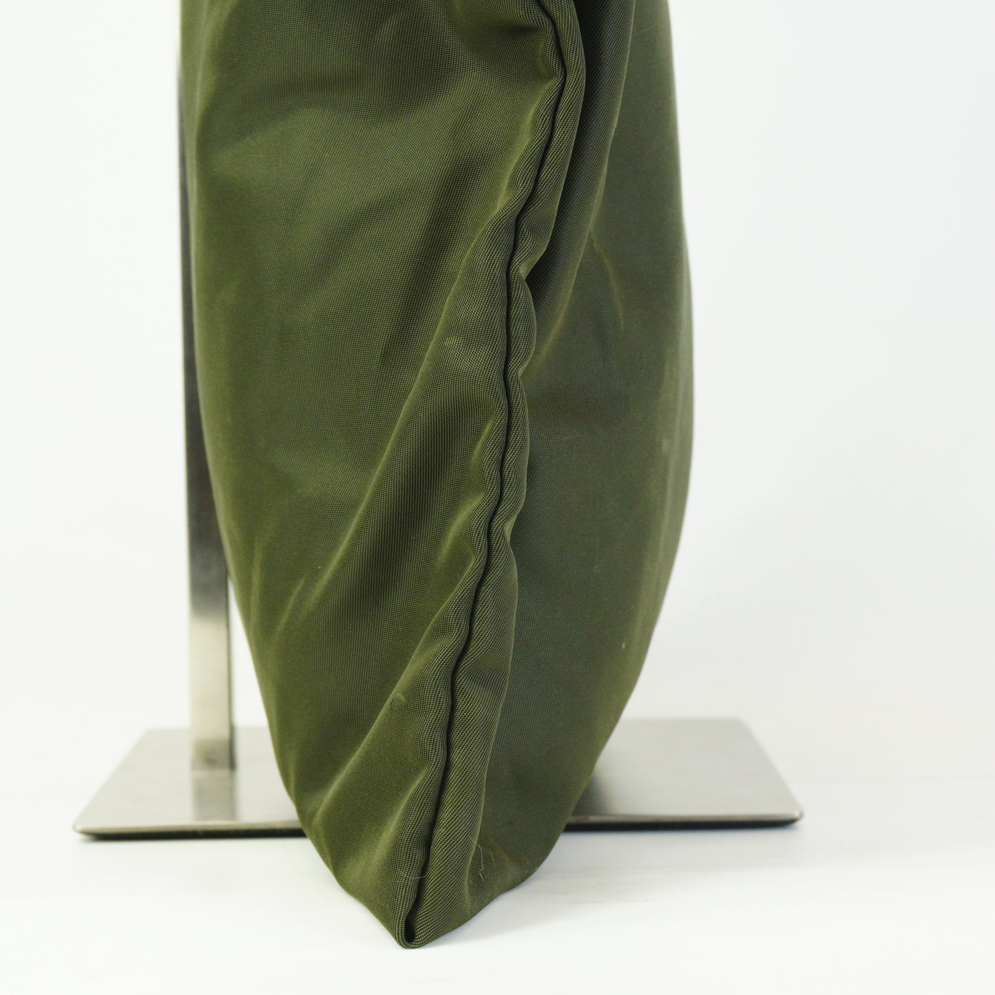 Prada Nylon Messenger Bag Army Green Medium SHW