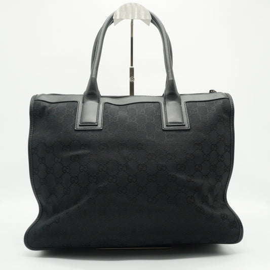 Gucci	GG Canvas Tote Bag Large Black MHW
