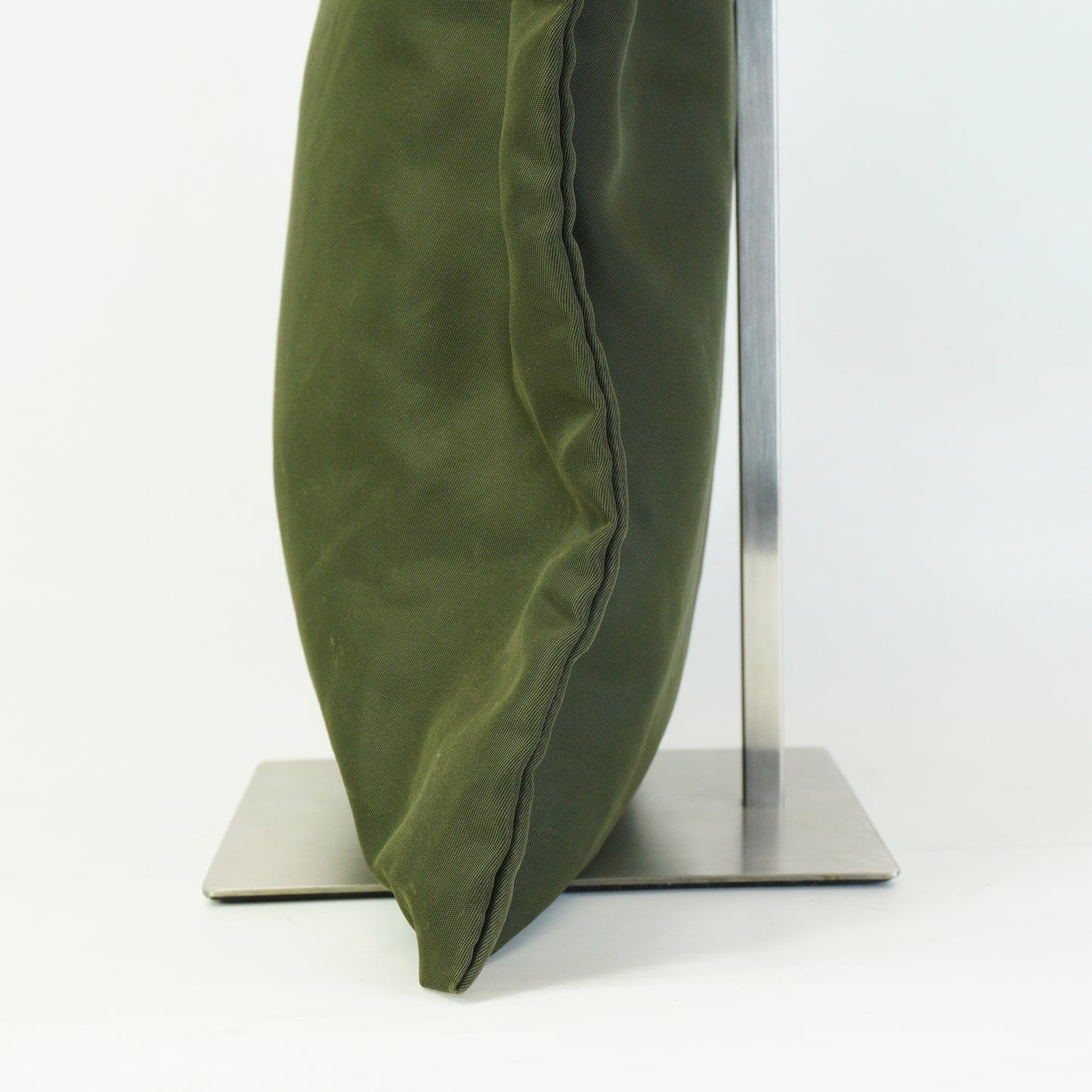 Prada Nylon Messenger Bag Army Green Medium SHW