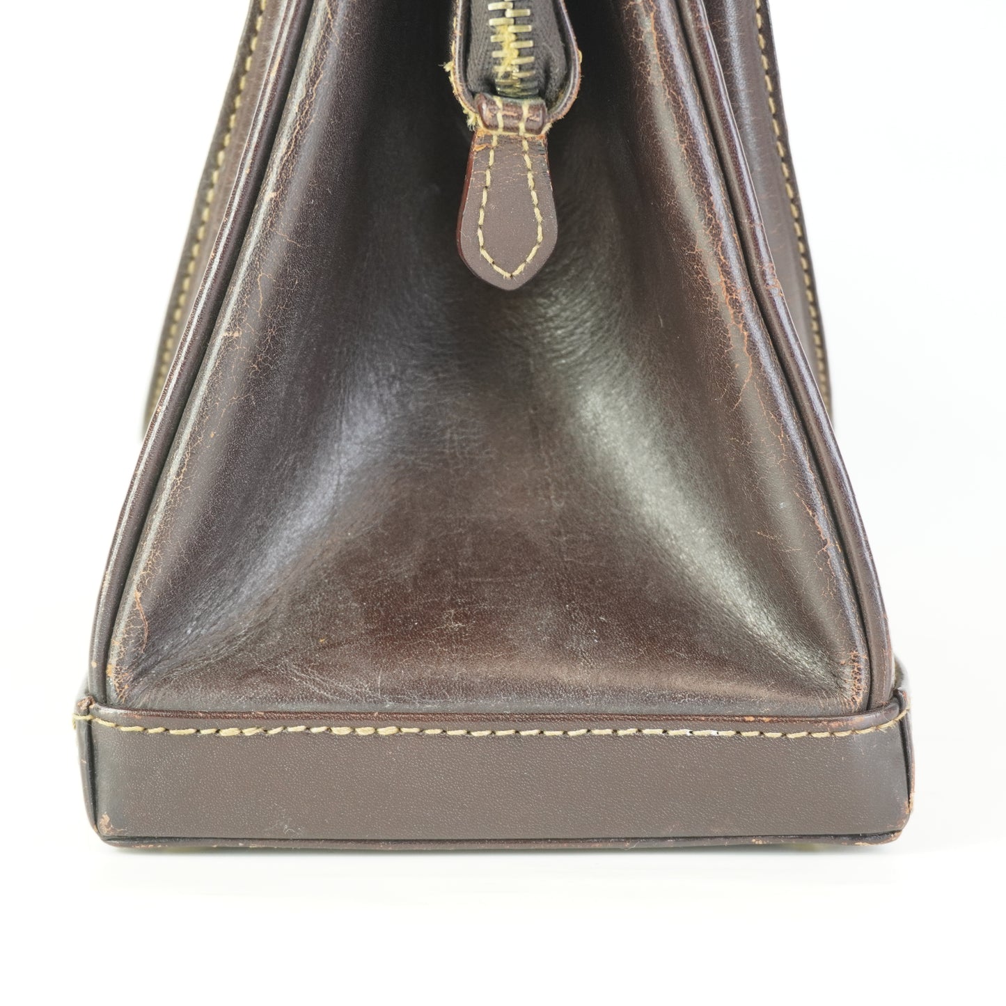 Fendi Vintage Convertible zip tote GHW Small