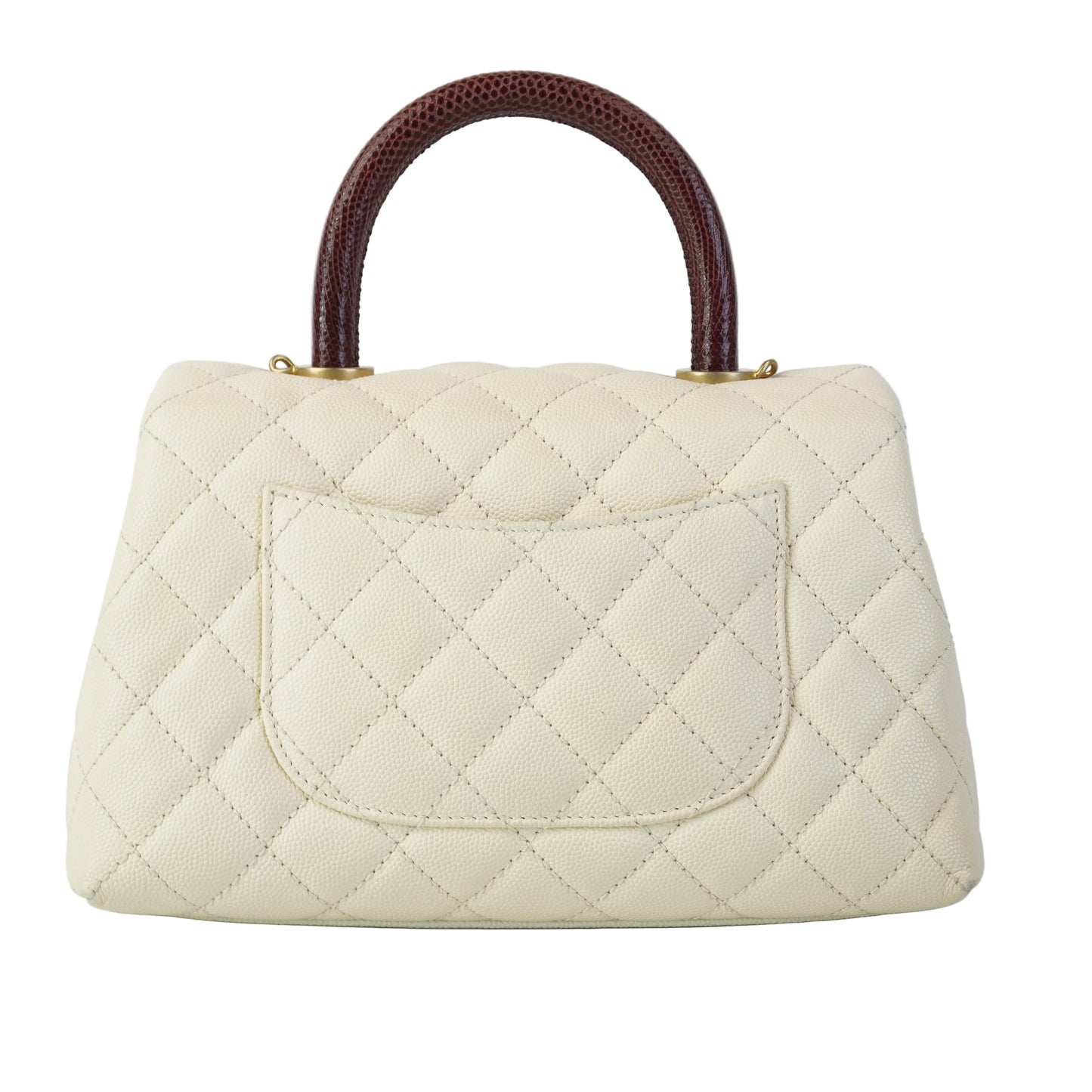 Chanel Coco Handle White