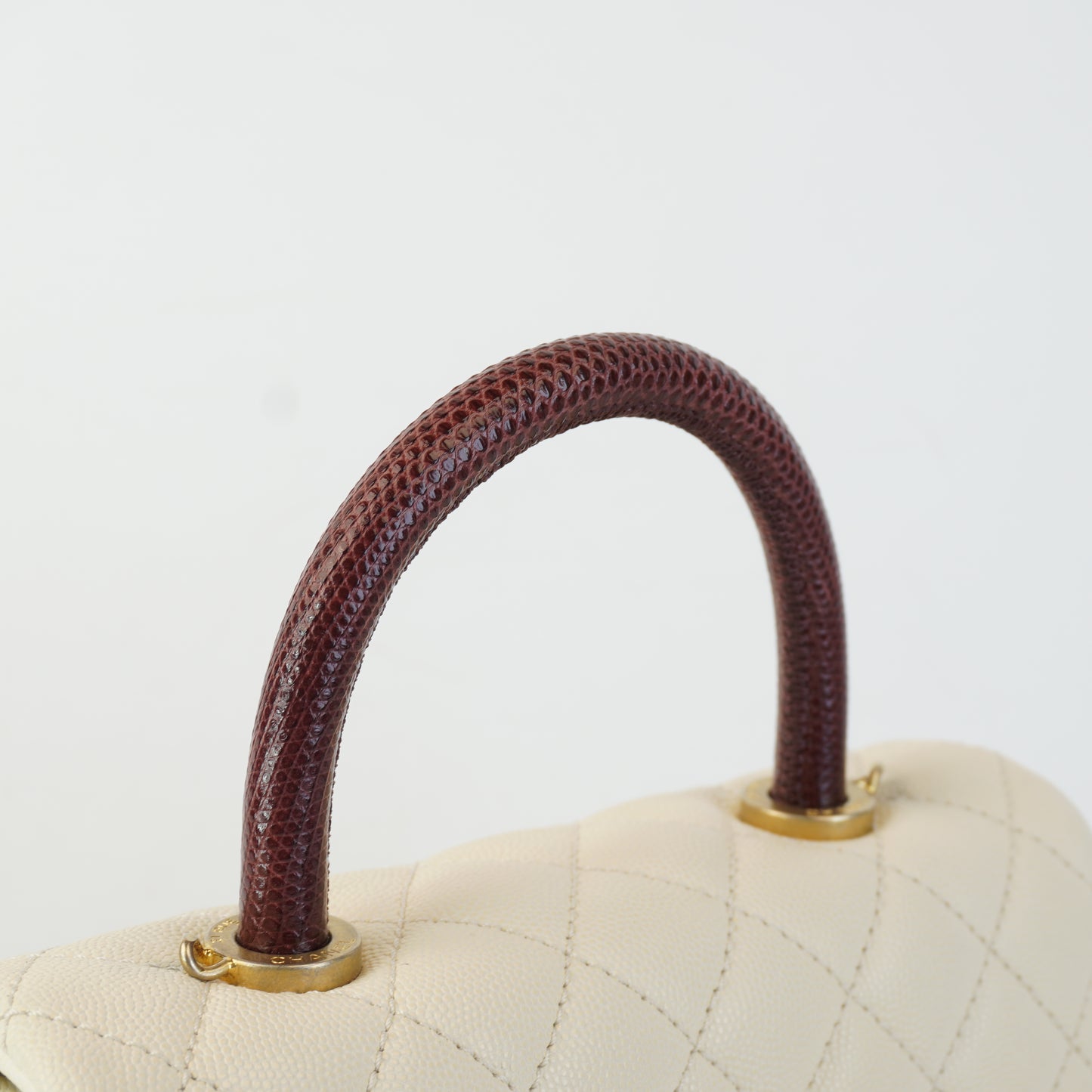 Chanel Coco Handle White
