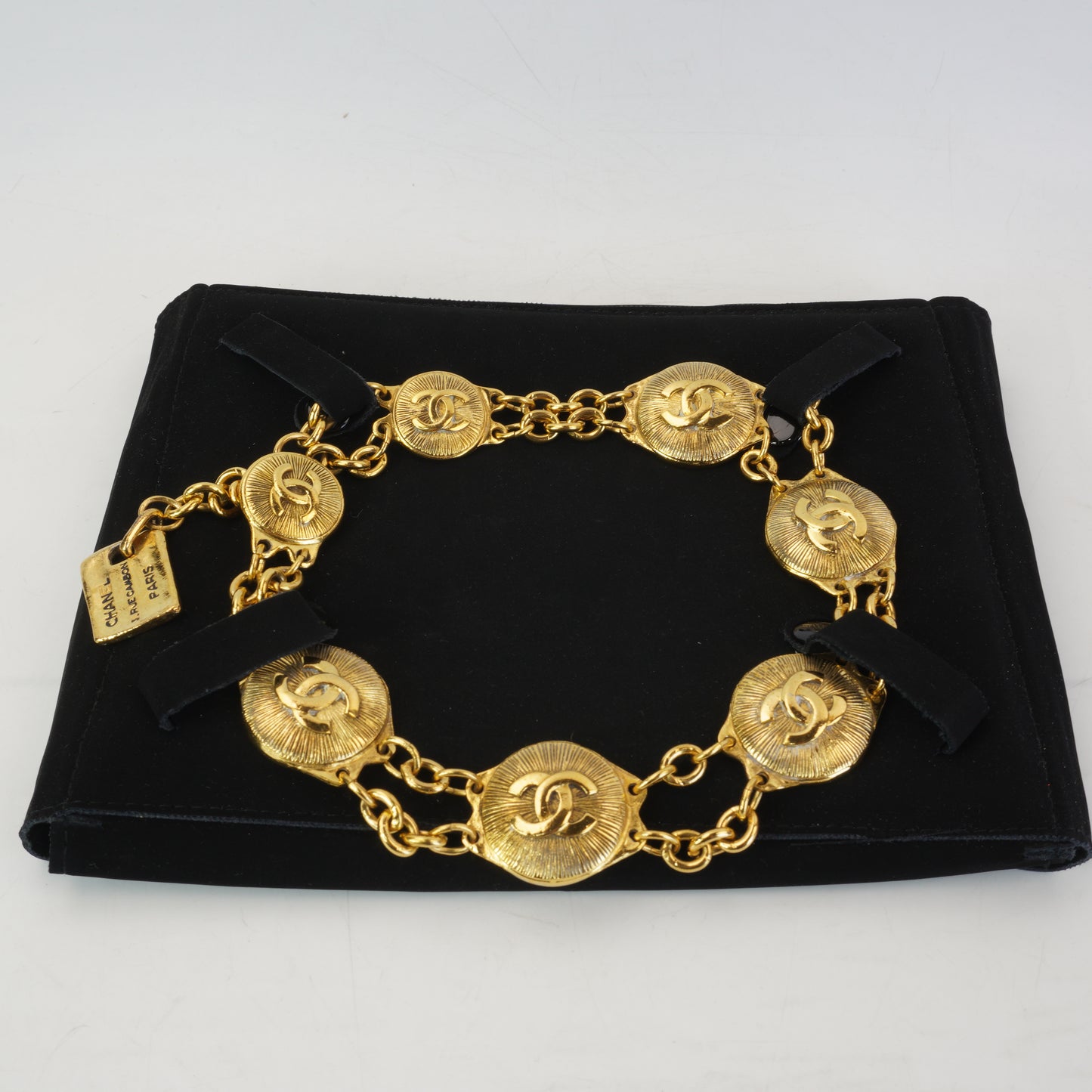 Chanel Sunburst Medallion Chain