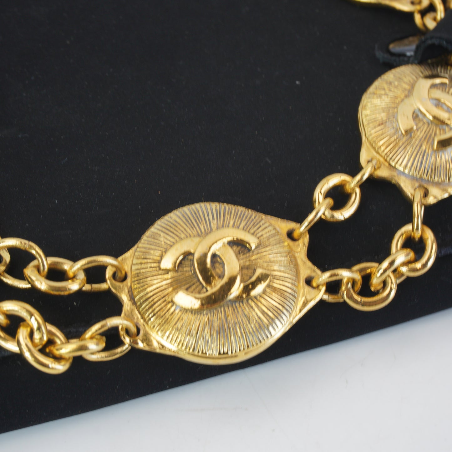Chanel Sunburst Medallion Chain
