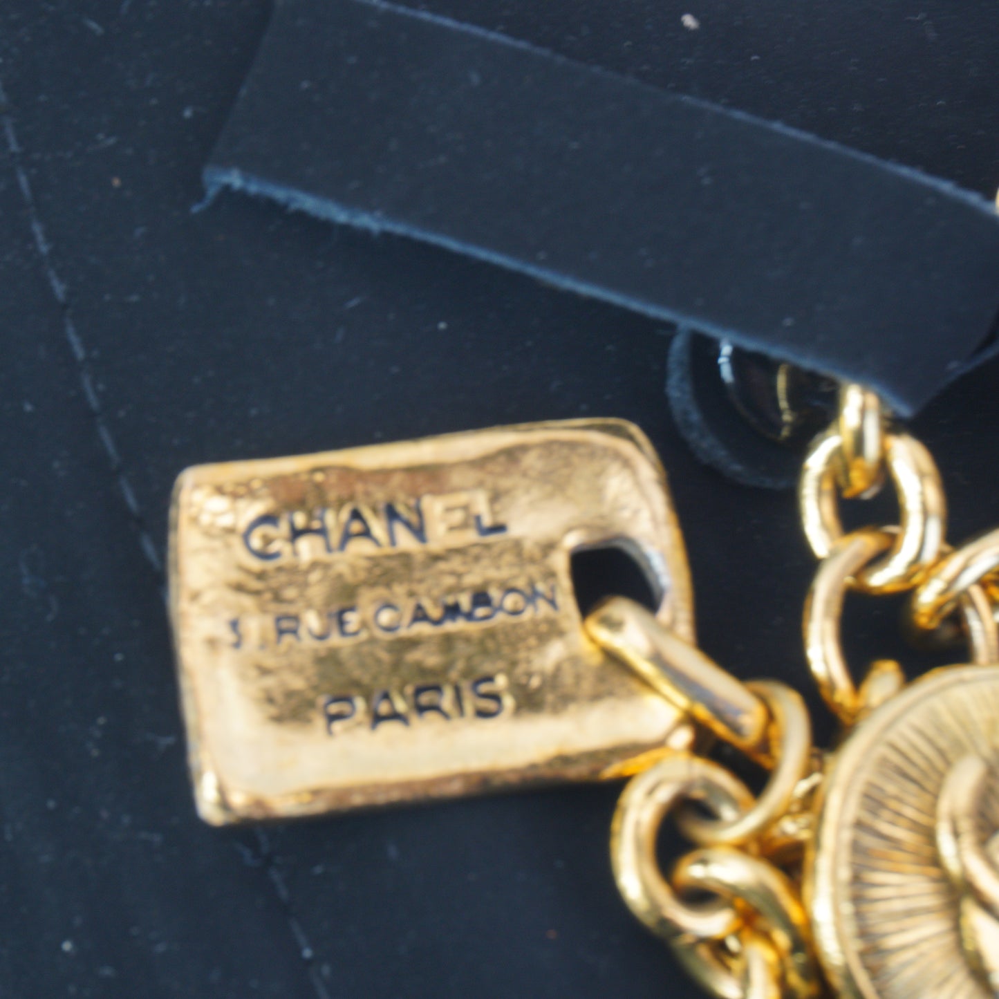Chanel Sunburst Medallion Chain