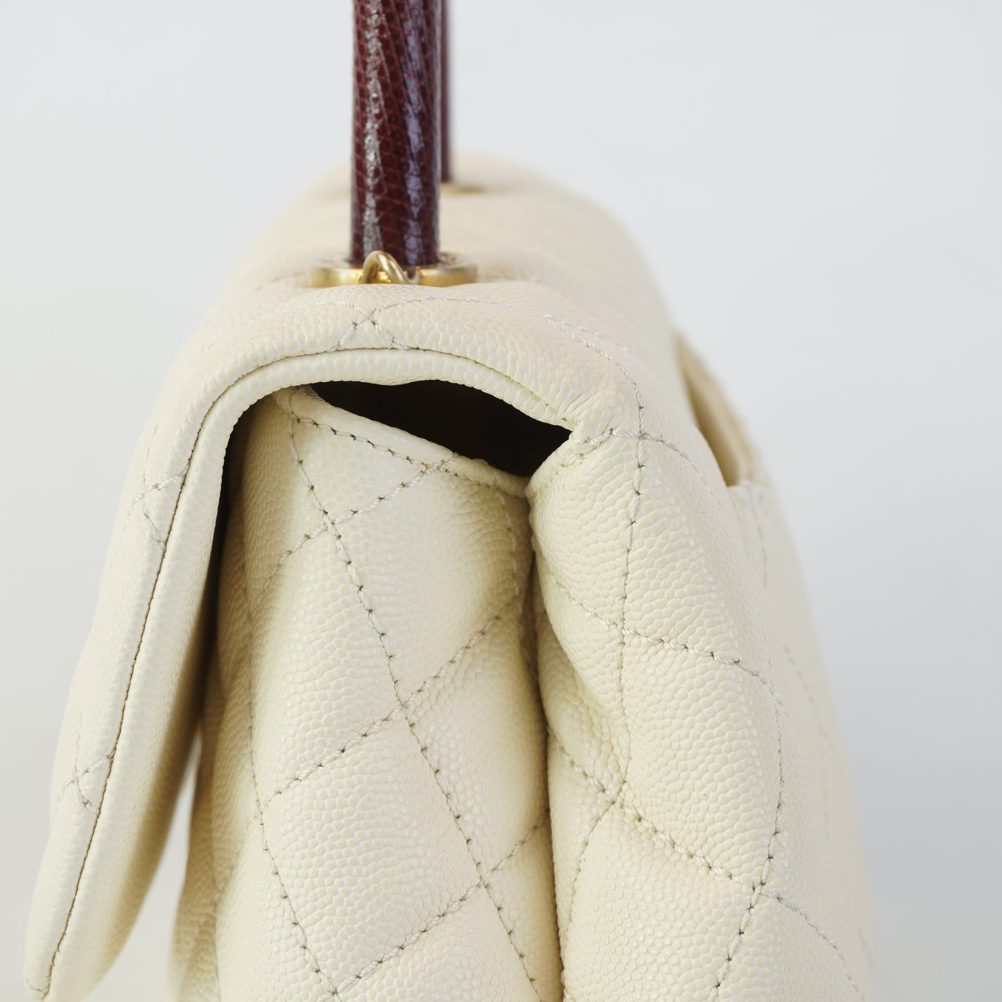 Chanel Coco Handle White
