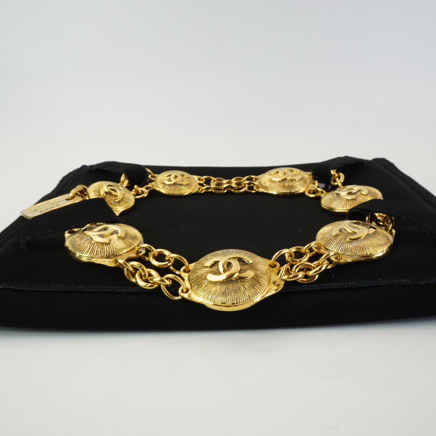 Chanel Sunburst Medallion Chain