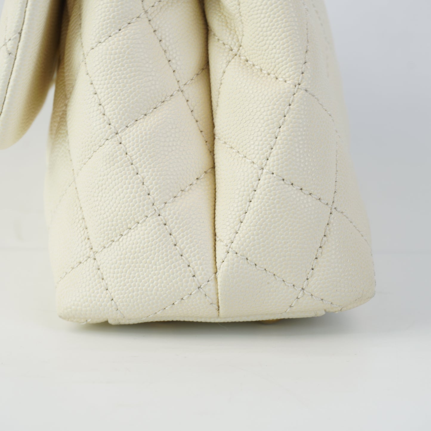 Chanel Coco Handle White