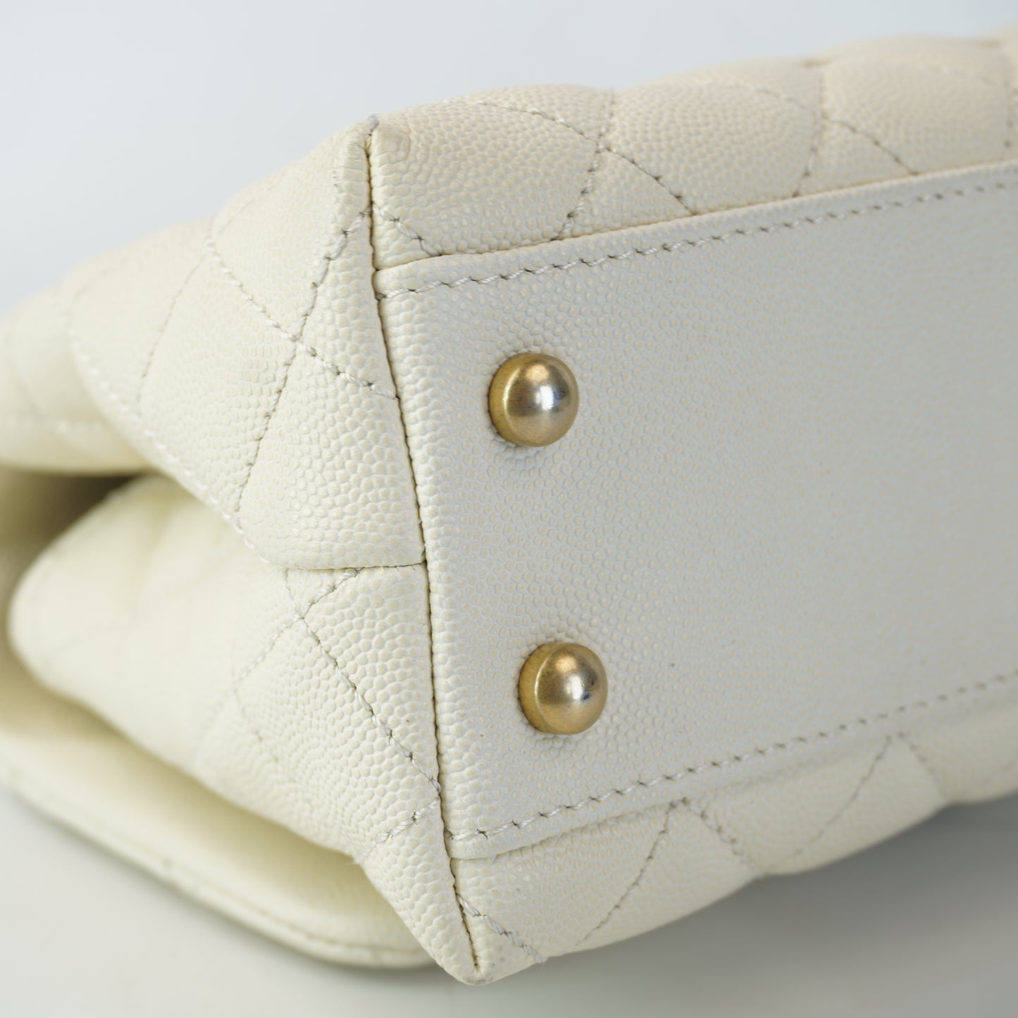Chanel Coco Handle White