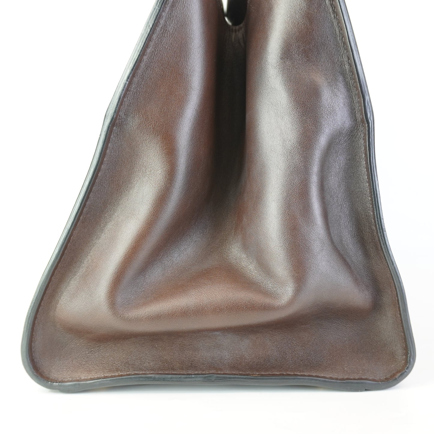 Prada Font Pocket Wing Convertible Tote GHW Medium