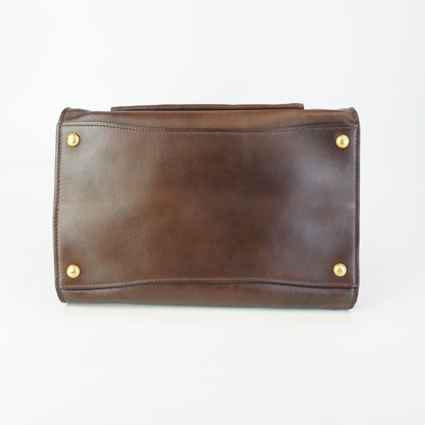 Prada Font Pocket Wing Convertible Tote GHW Medium