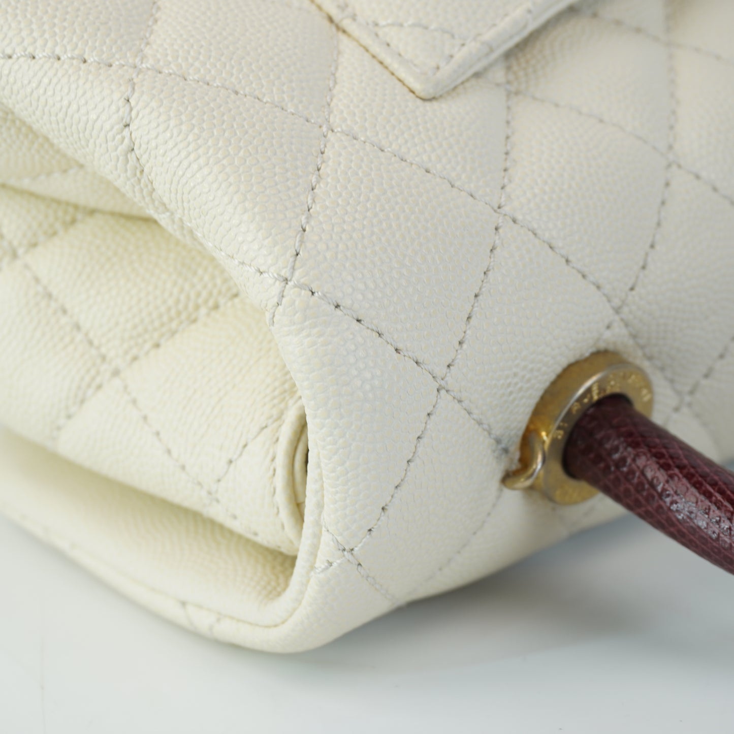 Chanel Coco Handle White