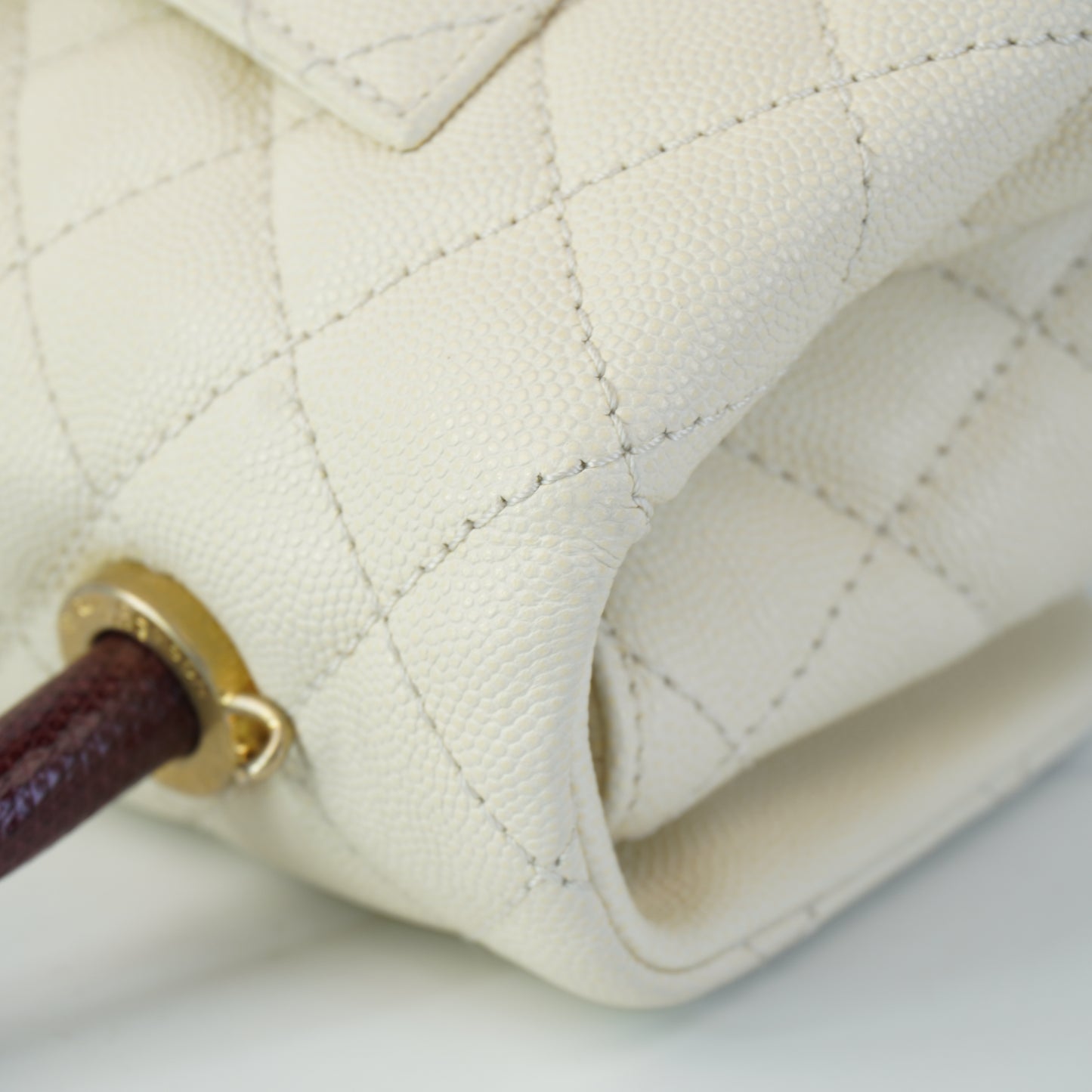 Chanel Coco Handle White
