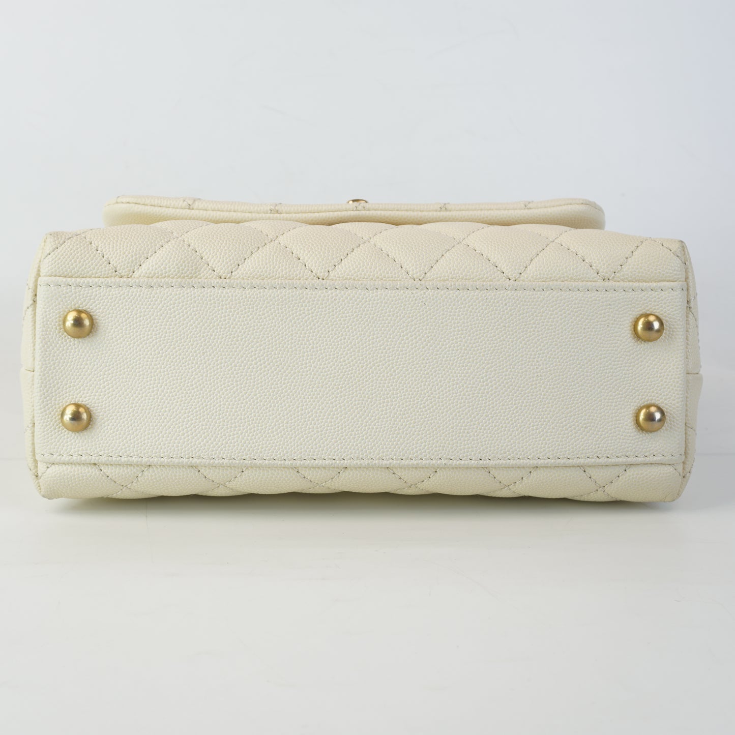 Chanel Coco Handle White