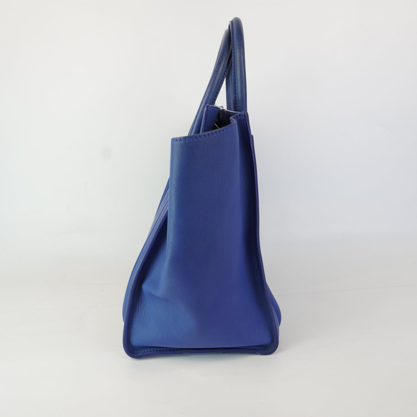 Celine Luggage Navy Grained