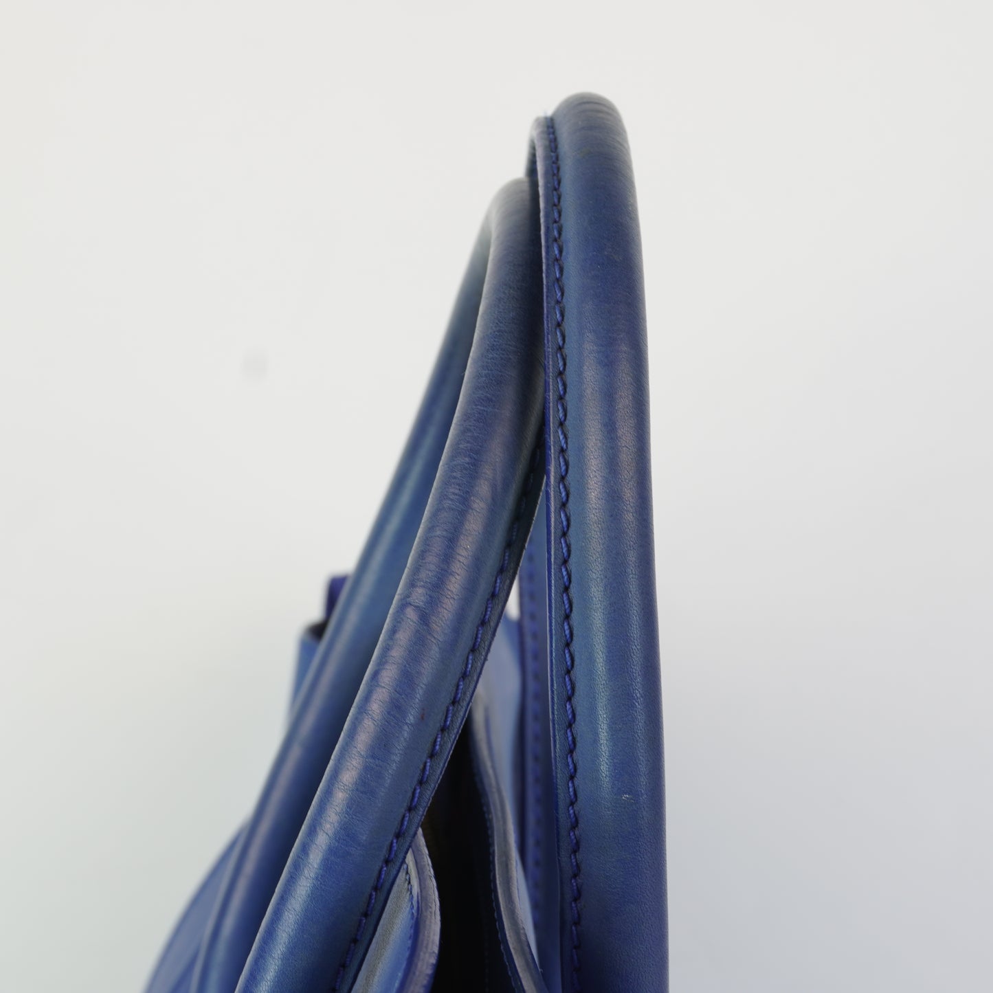 Celine Luggage Navy Grained