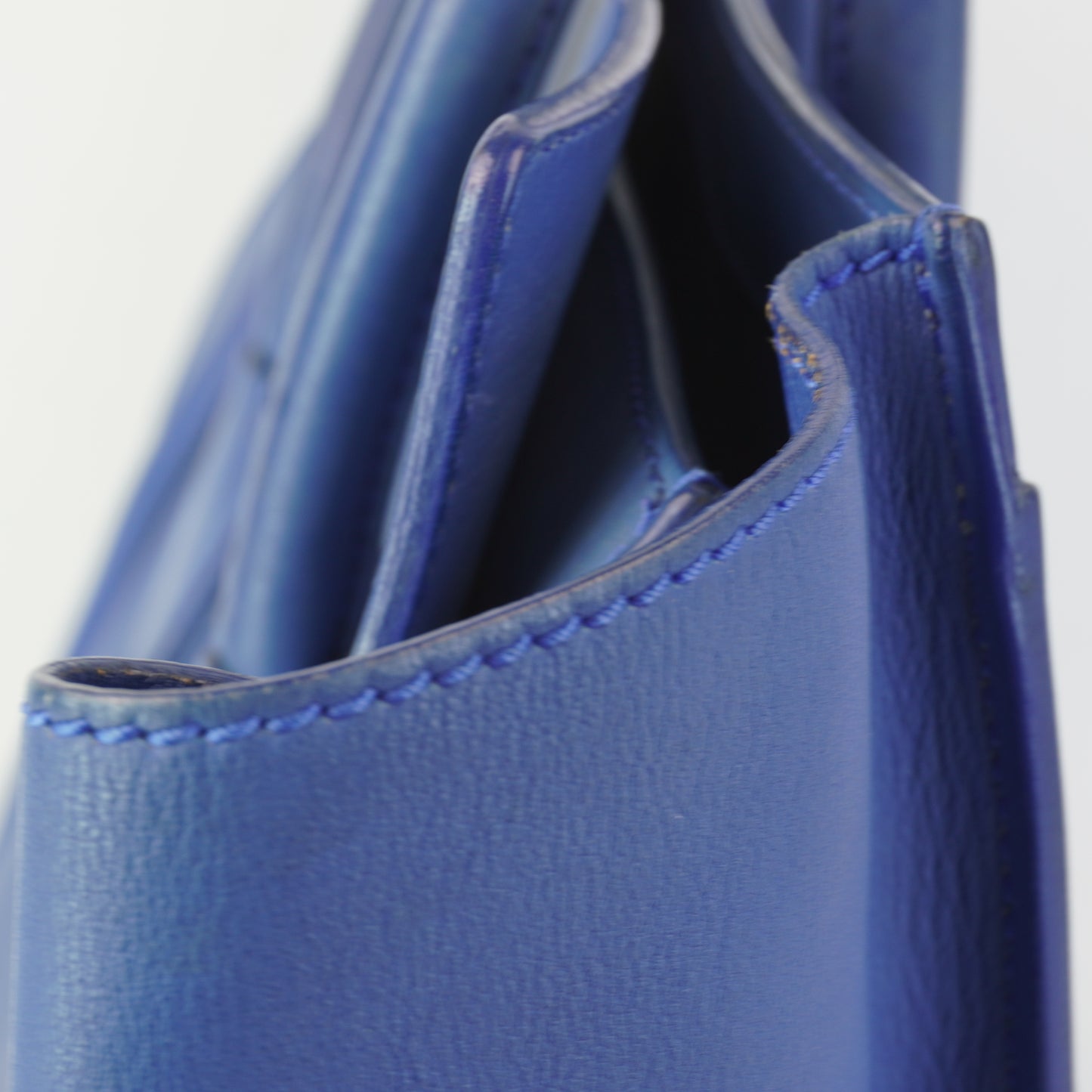 Celine Luggage Navy Grained