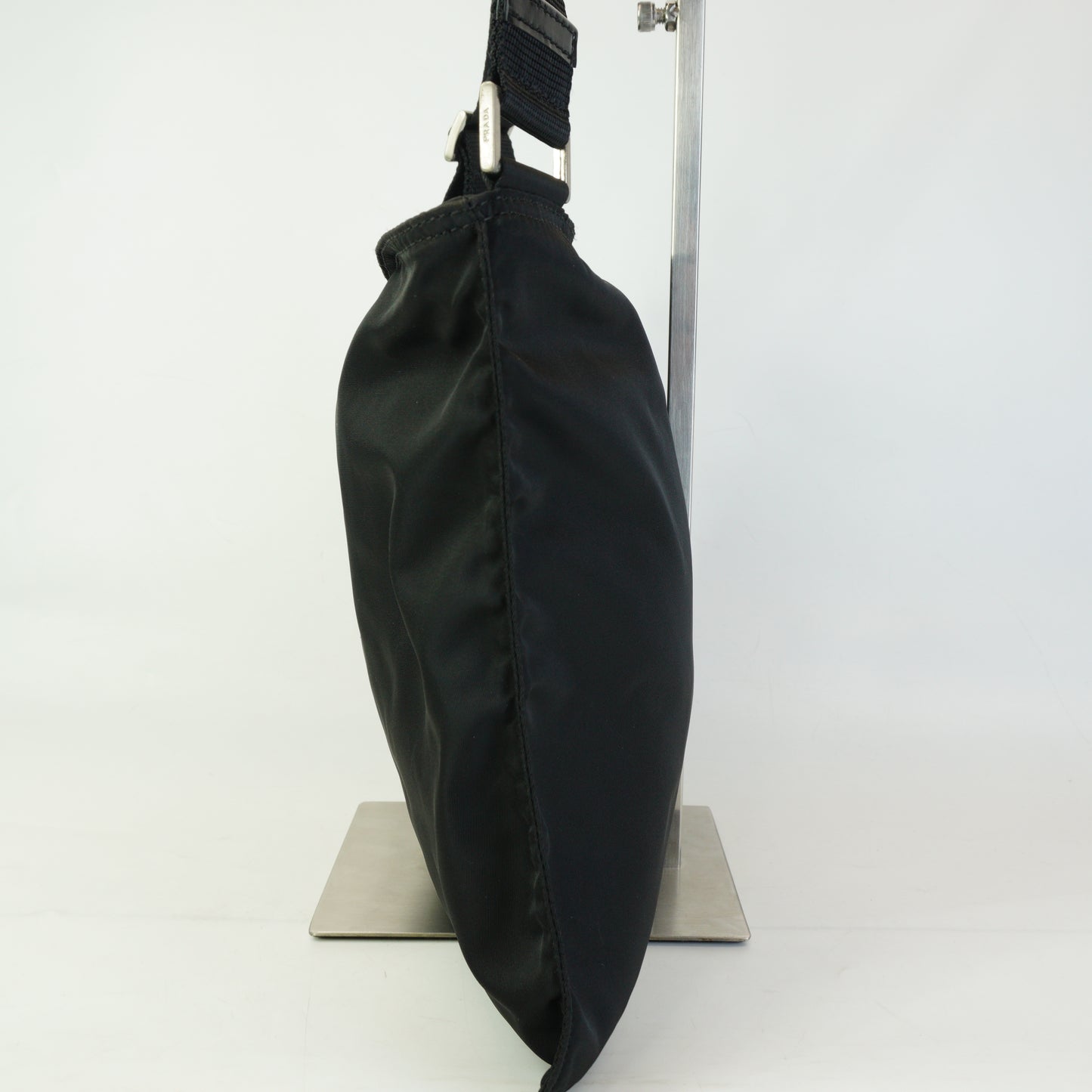 Prada Nylon Messenger Bag Black Medium