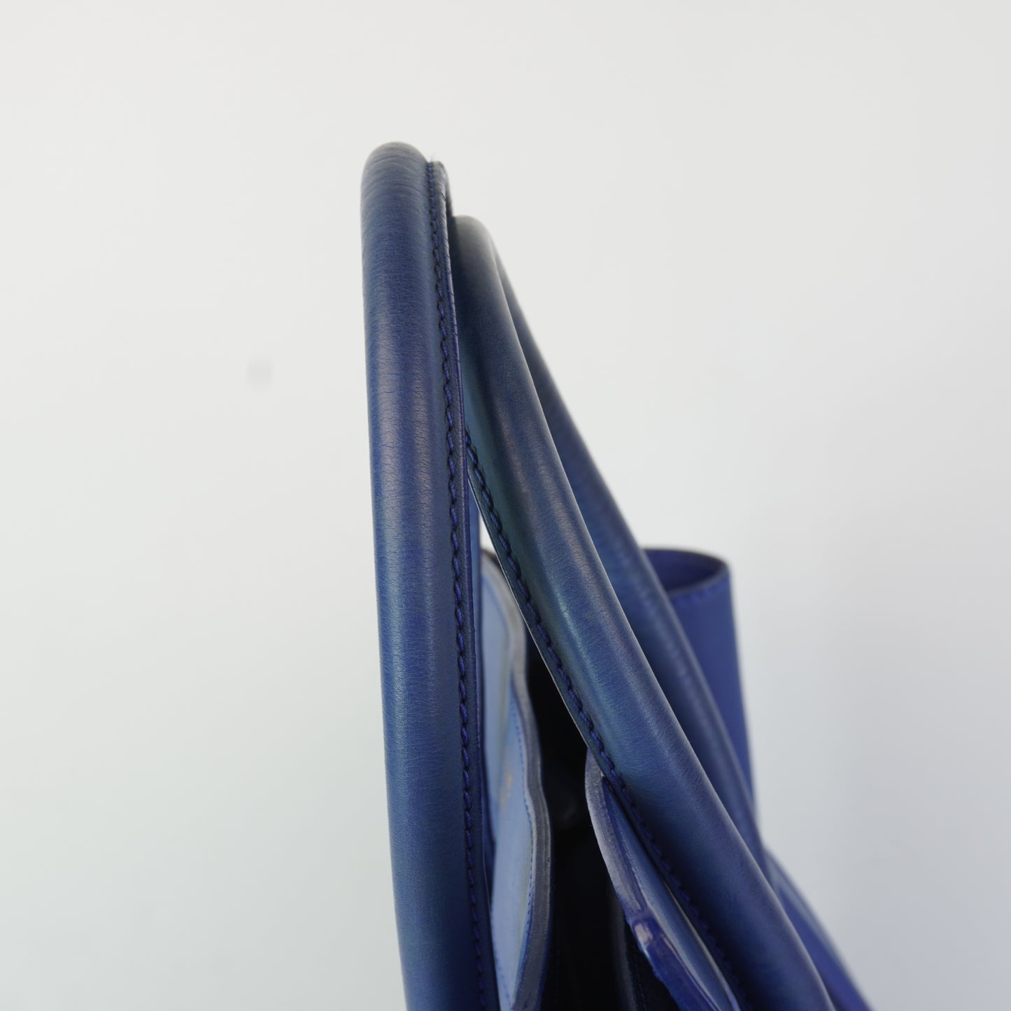 Celine Luggage Navy Grained