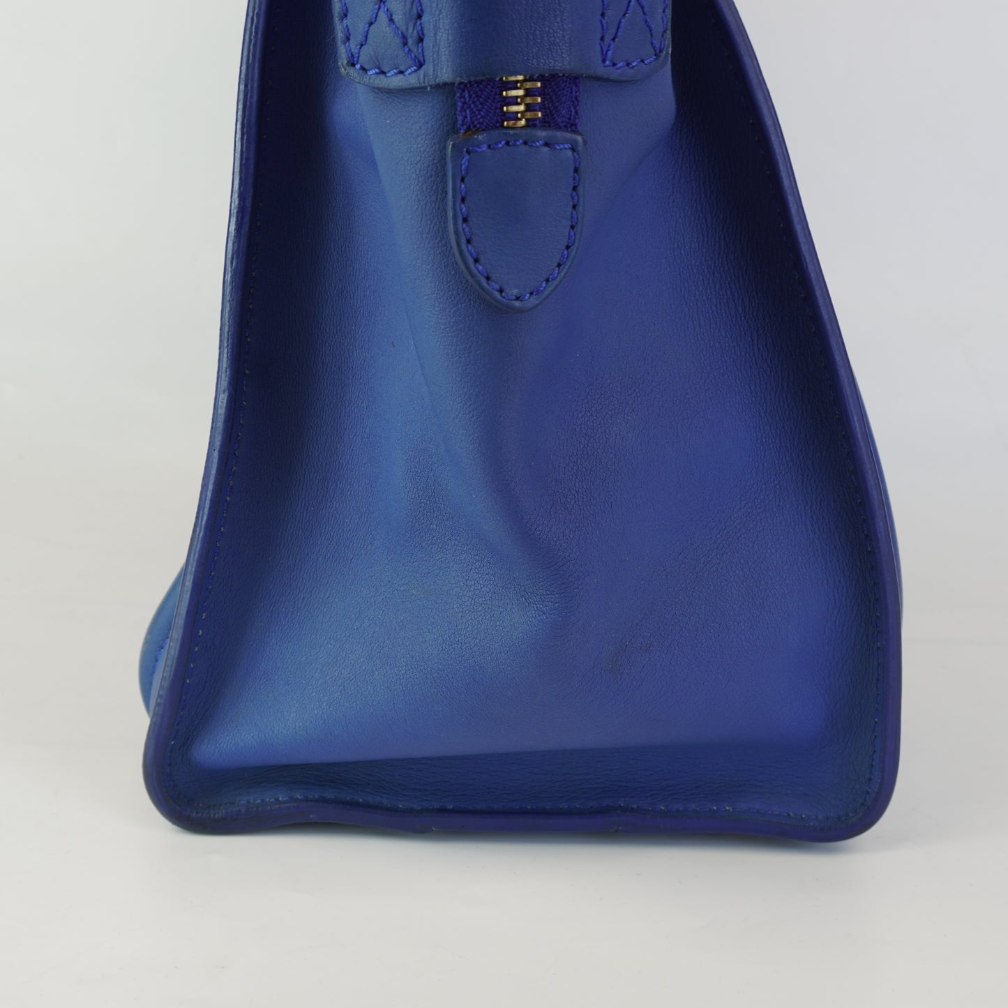 Celine Luggage Navy Grained