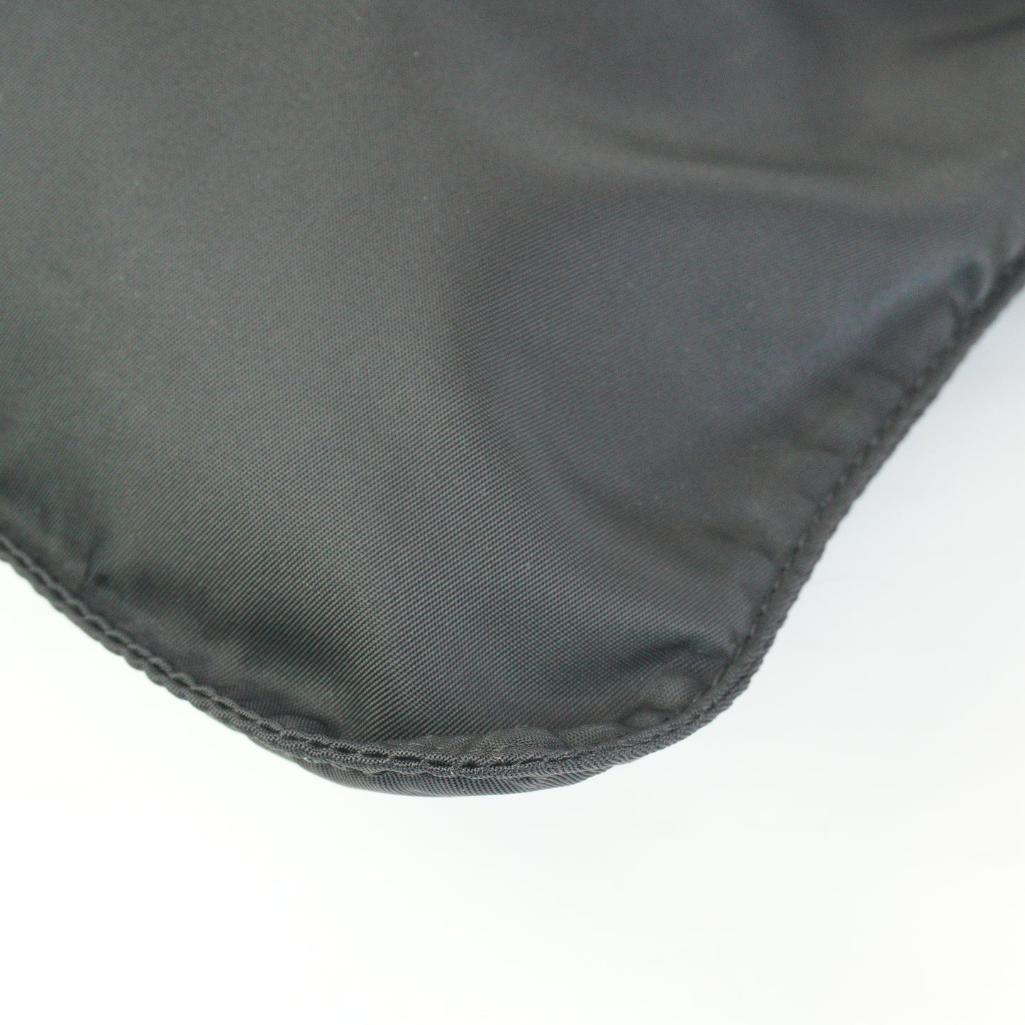 Prada Nylon Messenger Bag Black Medium