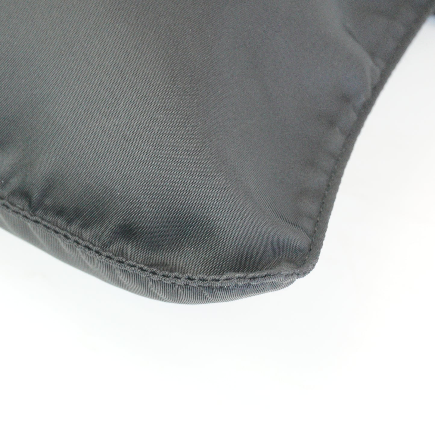 Prada Nylon Messenger Bag Black Medium